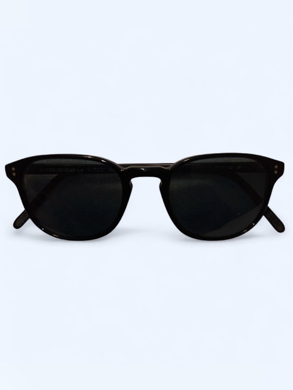 Oliver Peoples Gregory Peck Sun Black Sunglasses